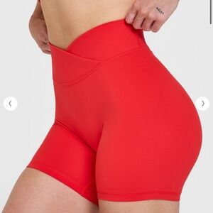 Oner Active UNIFIED WRAP SHORTS 6" Muscle Mommy Red Size M